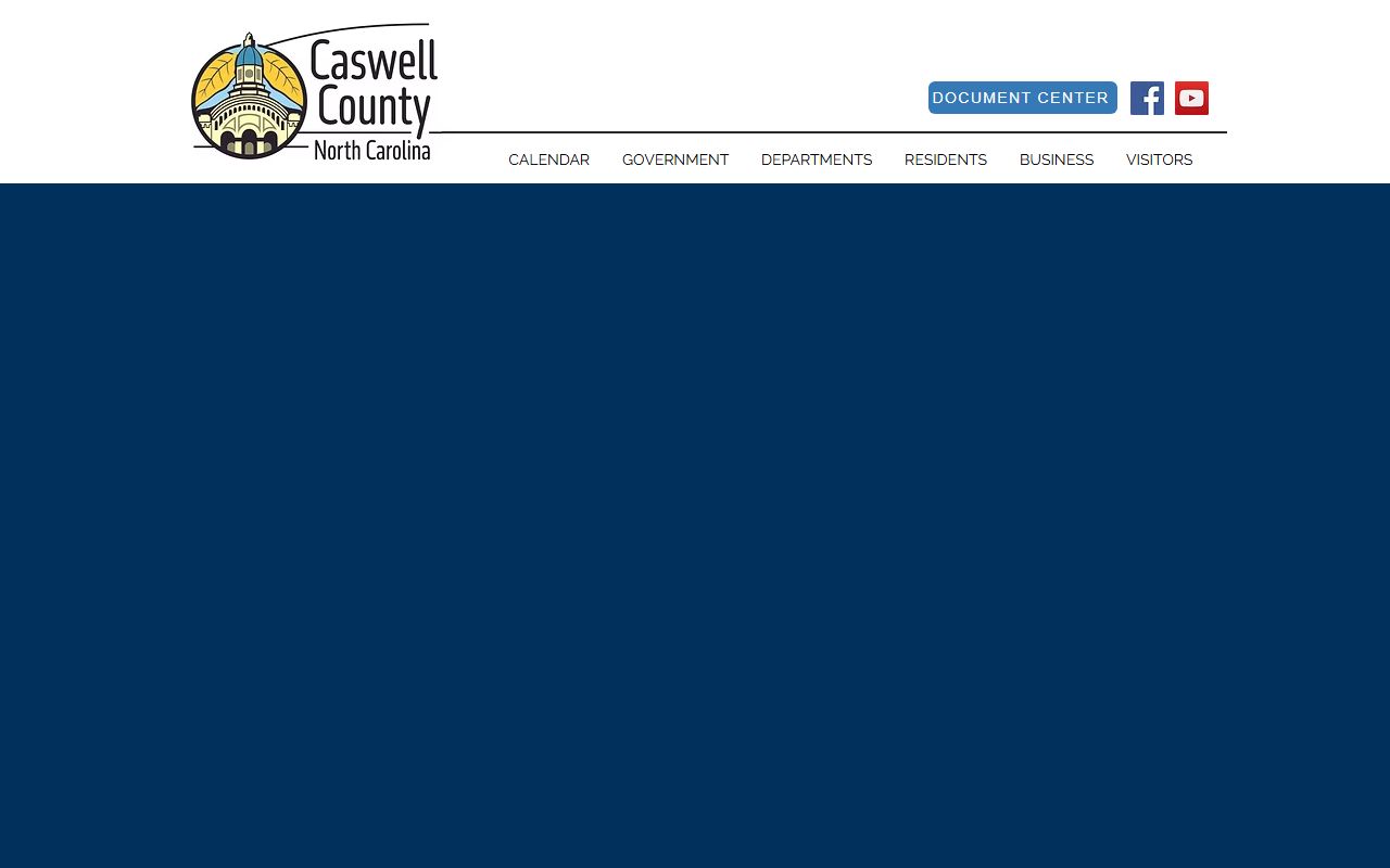 Caswell County Sheriff's Office jail roster information page