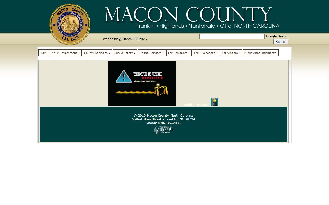 Macon County jail roster resource
