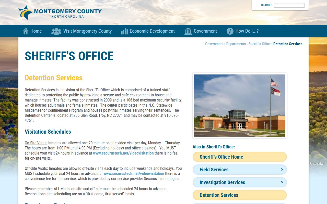 Montgomery County jail roster resource